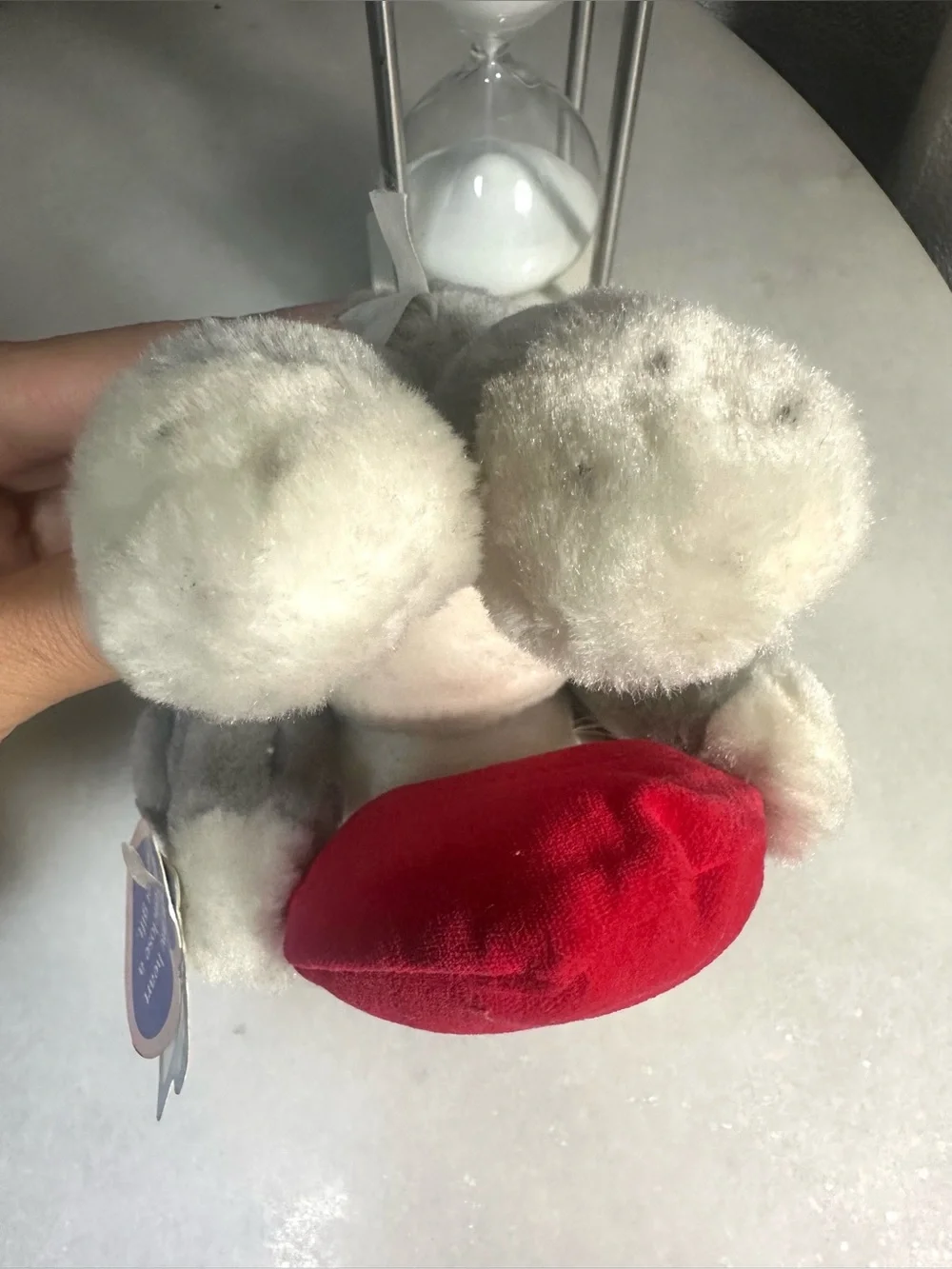 VINTAGE ‘90s Applause Sad Sam & Honey Plush Puppy Holding Red Heart W/ TAGS